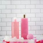Pink candles